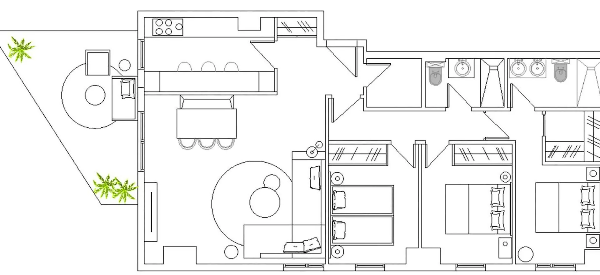 מאלגה Cubo'S Luxury Urban Sky Apartment 12
